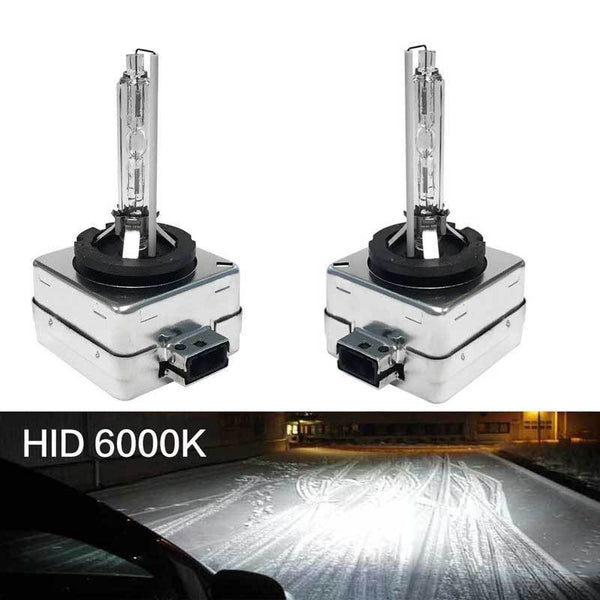 2pcs D8S HID Bulbs 35W 6000K Diamond White Xenon HID Headlight Bulb
