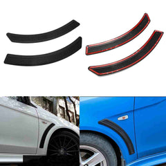 2pcs Fender Front Side Body Marker Wing Vent Trim Cover ABS Plastic