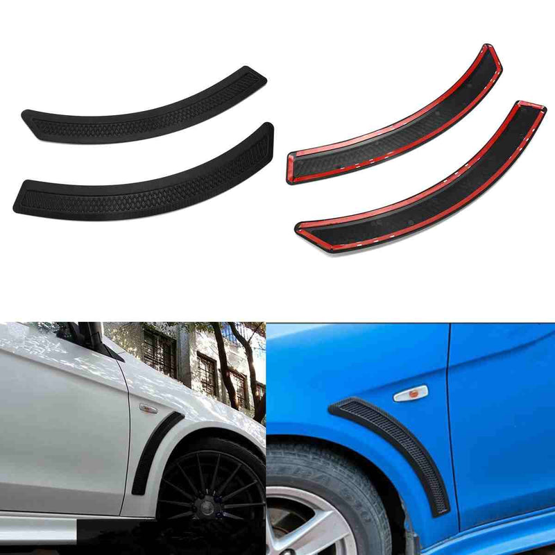 2pcs Fender Front Side Body Marker Wing Vent Trim Cover ABS Plastic