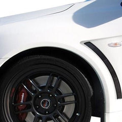 2pcs Fender Front Side Body Marker Wing Vent Trim Cover ABS Plastic