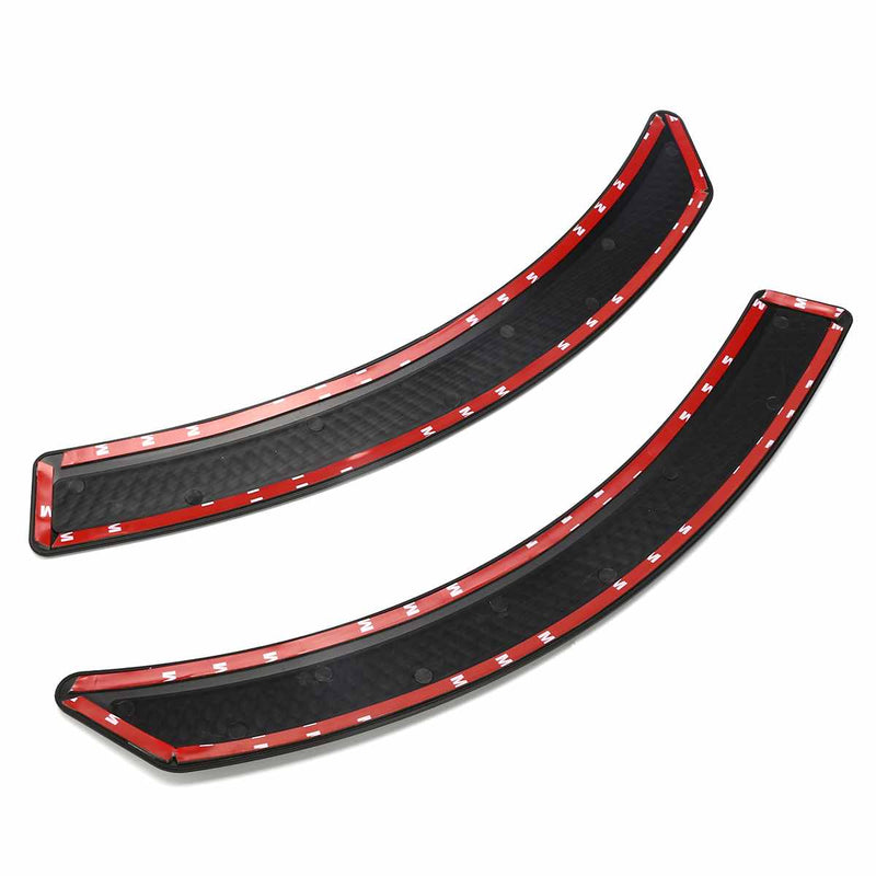2pcs Fender Front Side Body Marker Wing Vent Trim Cover ABS Plastic
