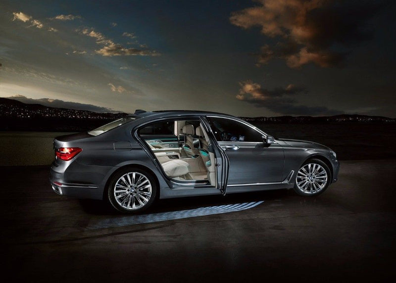 2pcs Ghost Shadow Courtesy Angel Wings Projection Lamp Car Door LED Welcome Light