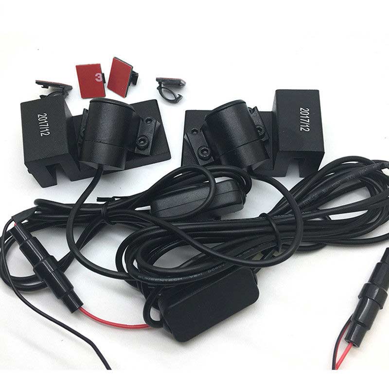 2pcs Ghost Shadow Courtesy Angel Wings Projection Lamp Car Door LED Welcome Light