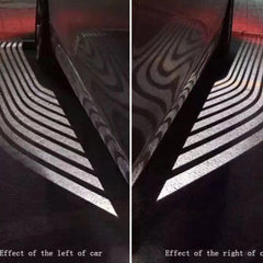 2pcs Ghost Shadow Courtesy Angel Wings Projection Lamp Car Door LED Welcome Light
