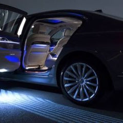 2pcs Ghost Shadow Courtesy Angel Wings Projection Lamp Car Door LED Welcome Light