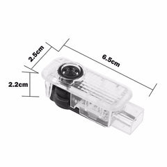 2pcs Suitable For Audi A3 A4 A6 A7 A8 Q3 Q5 Q7 TT R8 Car Door Welcome Lights Ghost Shadow Led Projector Logo Light