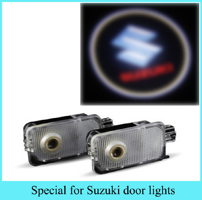 2pcs Suitable For Maruti Suzuki Baleno Car Door Welcome Lights Ghost Shadow Led Projector Logo Light