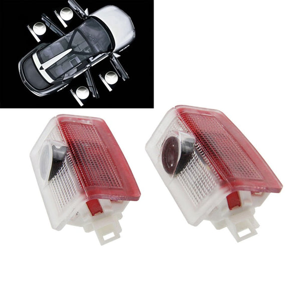 2pcs Suitable For Mercedes-Benz E A B C ML Class w212 w166 w176 Series Car Door Welcome Lights Ghost Shadow Led Projector Logo Light