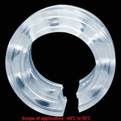 2pcs Transparent Color Car Shock Absorber Spring Bumper Power Auto Buffers Springs Bumpers Cushion