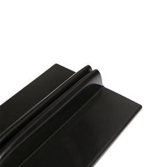 2pcs Universal 75cm Black Car Side Skirt Rocker Splitters Winglet Wings Canard Diffuser