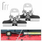 2PCS Universal Pillar Hood Led Work Light bar Mount Bracket Clamp Holder Offroad