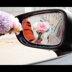 2pcs Universal Rear-View Mirror Waterproof Anti Fog Rainproof Anti-Water Protective Film Sticker for Car