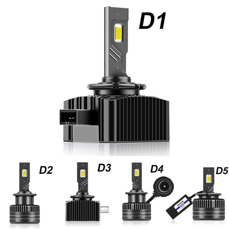 2X 110W LED Headlight Bulbs Replace D4S HID Xenon Conversion Kit For Car