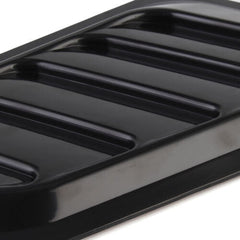 2X Car Decorative Air Flow Intake Hood Scoop Bonnet Vent Cover Universal Black