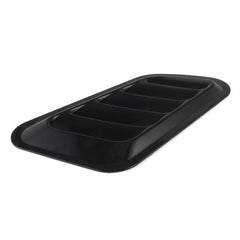 2X Car Decorative Air Flow Intake Hood Scoop Bonnet Vent Cover Universal Black