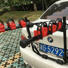 3 Bike Bicycle Cycle Deluxe Rear Mount Car Rack Carrier Universal Fitting Saloon Hatchback SUV