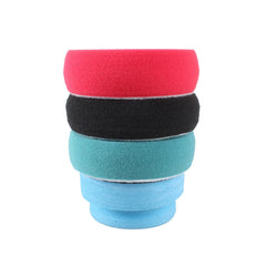 3+1 Car Waxing Polishing Applicator Sponge Ball Pads With Handle