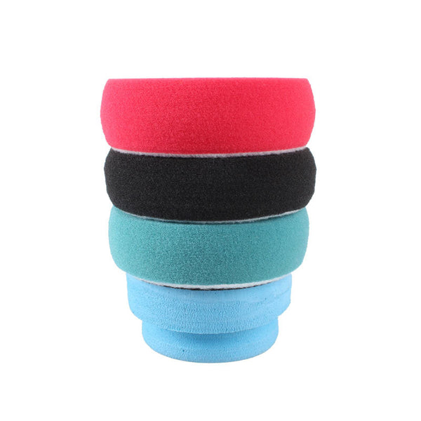 3+1 Car Waxing Polishing Applicator Sponge Ball Pads With Handle