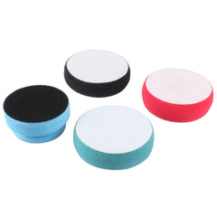 3+1 Car Waxing Polishing Applicator Sponge Ball Pads With Handle
