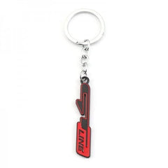 GT LINE 3D Logo Emblem Metal Keychain For Bikes And Cars