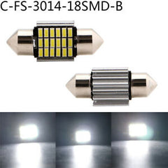 1pc 31mm 18 LED SMD Festoon White C5W Bulb Car 3030 Interior 6428 DE3021