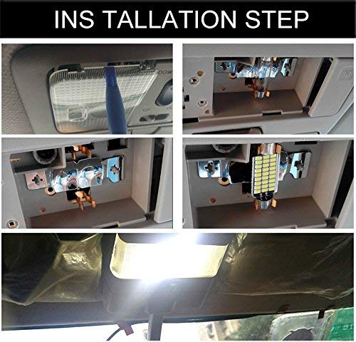 1pc 31mm 18 LED SMD Festoon White C5W Bulb Car 3030 Interior 6428 DE3021