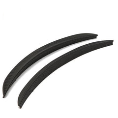 2PCS 32 CM CARBON FIBER FENDER FLARES WHEEL LIP BODY KIT FOR UNIVERSAL CAR AUTO