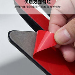 2pcs Black Chrome Car Fender Side Vents Compatible Decorative Air Flow Intake For Exterior Parts in ABS