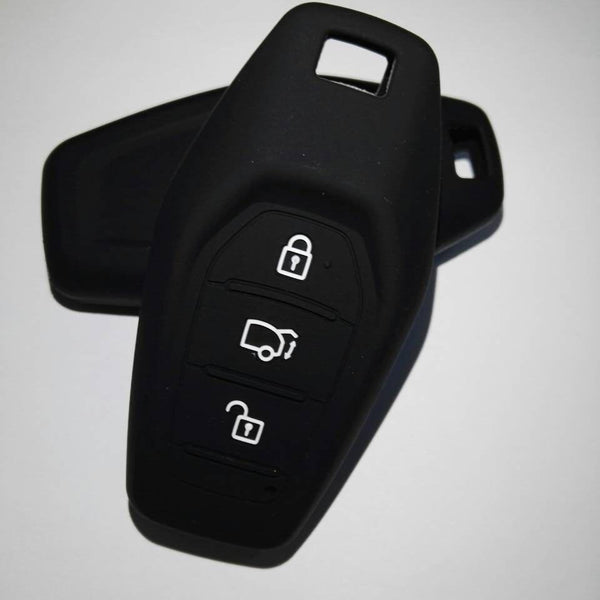 3 Button Silicone Key Cover for Mahindra XUV 500 (PUSH BUTTON START)