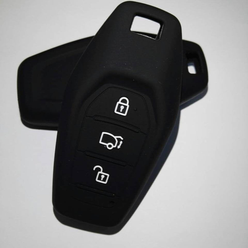 3 Button Silicone Key Cover for Mahindra XUV 500 (PUSH BUTTON START)