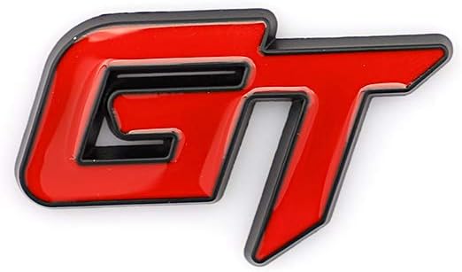 3D Metal New GT Emblem Badge For Grand Tourer Premium Car Fender Trunk Lid Sport/Racing Nameplate Sticker Decoration