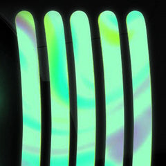 20 Pcs Mix Color Car Wheel Reflective Rim Stickers Luminous Safety Strips For Cars & Bikes