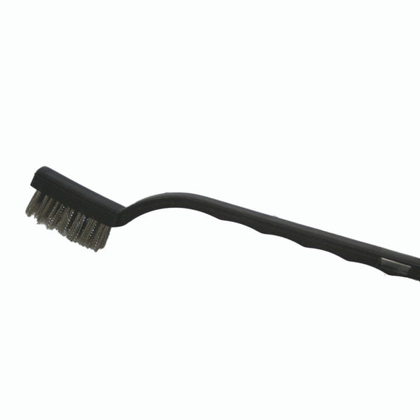 3pcs Mini Stainless Steel Brass Nylon Wire Brush Set Cleaning Detailing Polish