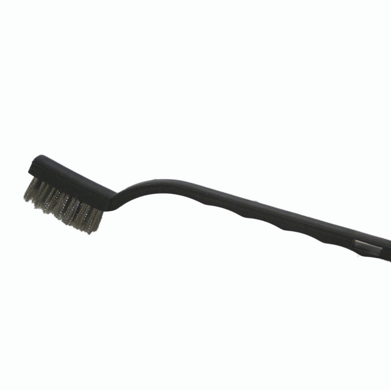 3pcs Mini Stainless Steel Brass Nylon Wire Brush Set Cleaning Detailing Polish