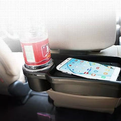 3r-2132 Car Multifunctional Table Tray With Cup Holder Back Seat Table & Glass Can Holder