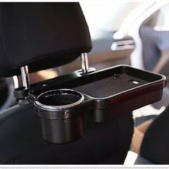 3r-2132 Car Multifunctional Table Tray With Cup Holder Back Seat Table & Glass Can Holder