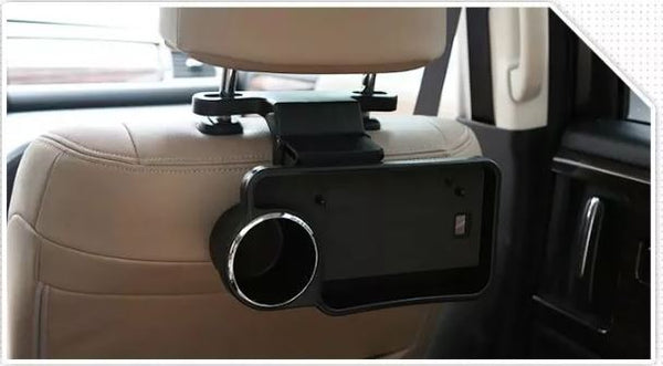 3r-2132 Car Multifunctional Table Tray With Cup Holder Back Seat Table & Glass Can Holder