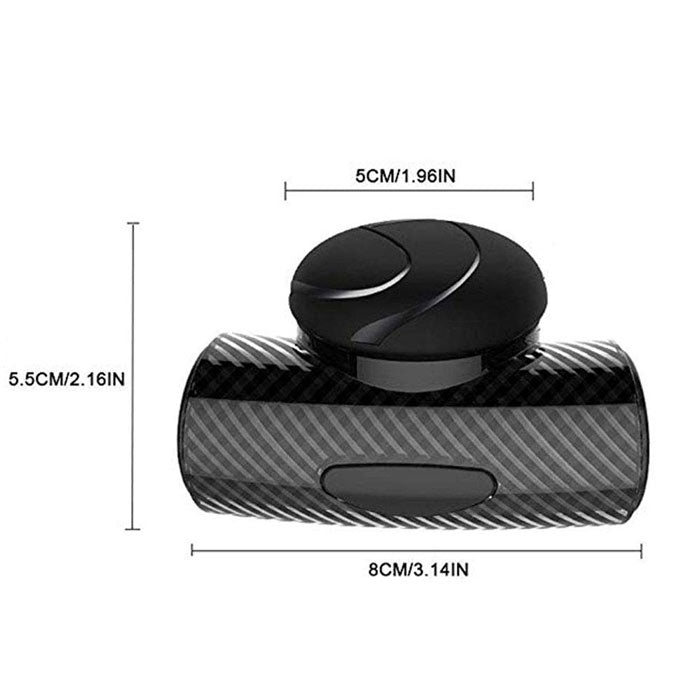 3R-2151 BLACK 360 Rotation Car Steering Wheels Spinner Knob Power Save Easy Turn Ball Booster