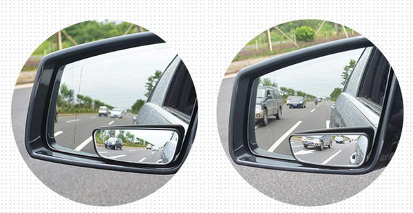 Blind Spot Mirror Wide Angle Adjustable Rear View Mirror Universal Vehicle Car 3R-059