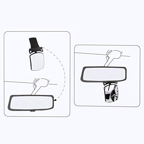 3R2129 Car Baby Rearview Mirror Interior Blind Spot For Baby Child Observation Mounted Baby Mirror Auxiliary Wide-angle Curved Mirror