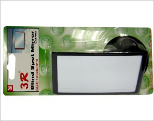3R Car Rectangular Adjustable Rear View Blind Spot Mirror.