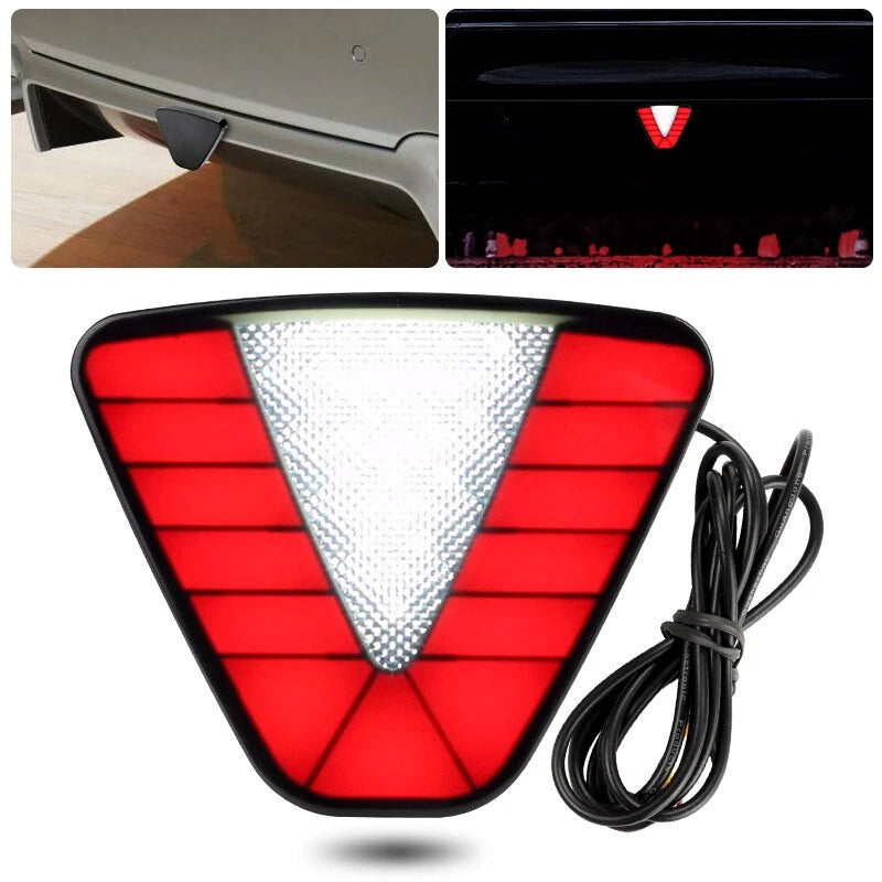 3rd Brake Light LED Strobe Rear Third Tail Stop Reverse Pilot Fog Lamp Universal