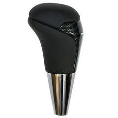 Carbon Fiber Car Gear Knob Manual Automatic Universal Auto Push Down Stick Shift Waterproof Shifter Lever