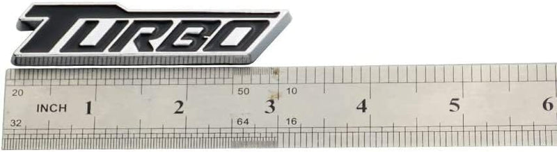 Car 3D One TURBO Logo Aluminium Alloy Metal Emblem Badge Sticker Decal
