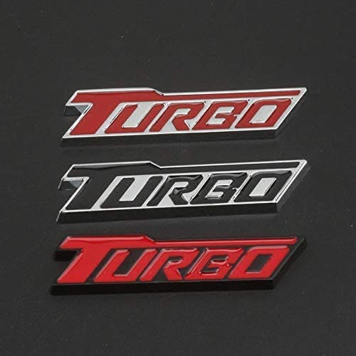 Car 3D One TURBO Logo Aluminium Alloy Metal Emblem Badge Sticker Decal