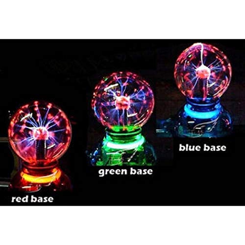 Car LED Plasma Magic Ball Electrostatic Lamp DJ Lights Party Lighting Car Music Sound Control(Assorted Color)
