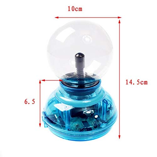 Car LED Plasma Magic Ball Electrostatic Lamp DJ Lights Party Lighting Car Music Sound Control(Assorted Color)