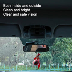 Car Glass Oil Film & Leather Cleaning Wipes High Clarity Windshield Restorer & Multi-Surface Cleaner Interior & Exterior Wipes
