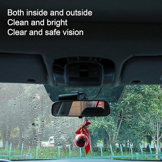 Car Glass Oil Film & Leather Cleaning Wipes High Clarity Windshield Restorer & Multi-Surface Cleaner Interior & Exterior Wipes