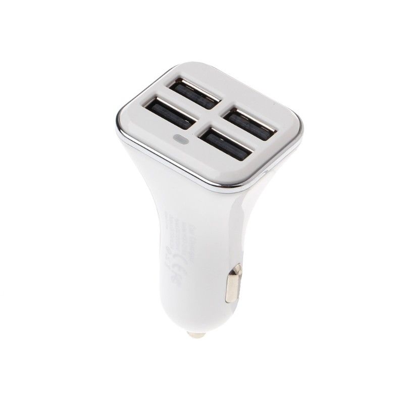 AUTO-ID 2.1A High Quality 4 USB Port Car Charger